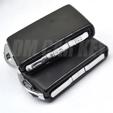 스마트 자동차 키 빈 커버 DIY 사용 볼보 XC60 S90 XC40 XC90 V60 V90 원격 쉘 교체, 검정색