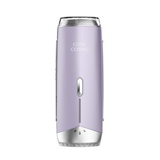 쿨코징 통증완화 쿨링 제모 의료기기 세트 IPL 가정용 레이저 제모기, 퍼플, T18A