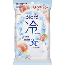biore 콜드 시트 복숭아 비누 향기 20 매 3 개 세트