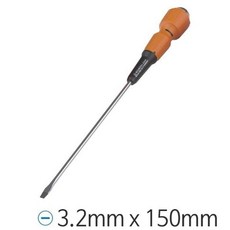 세신 2200 전공 일자드라이버 3.2mmx150mm, 1개