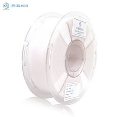 고품질 국산 PLA+필라멘트 1kg/1.75mm 3D프린팅 펜재료 뱀부랩호환, 화이트