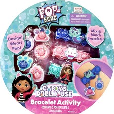 Tara Toys 개비의 매직하우스 Pop-Eeze 팔찌 비즈 주얼리 키트, Tara Toys 개비의 매직하우스 Pop-Eeze 팔