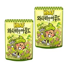 HBAF 바프 와사비맛아몬드, 40g, 2개