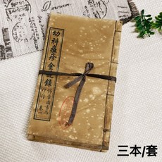 復刻版 醫書 古籍 善本 線裝書 收藏本 手抄本 奇門遁甲 古董, 1個, 幼科痘疹金鏡錄(3本/套)