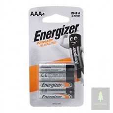 알카라인건전지aaa 에너자이저건전지aaa 건전지 AAA 4개입 시계건전지, 1개, 1매입