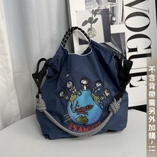 日系刺繡帆布包