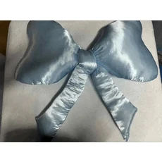 나비 던지기 베개 장식 동물 베개 소파 침대 거실용 레이스가 달린 벨벳 플러시 모양 쿠션, Blue, 03 Blue