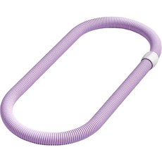 가정용 다이어드 운동기구 무음용 스프링 훌라후프 허리라인 뱃살 훌라후프 SYW, 1개, 보라색, 1.5kg