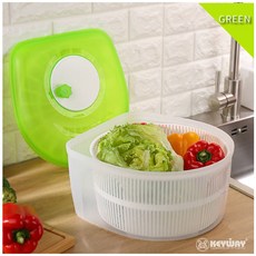 KEYWAY 沙拉蔬果脫水器 P9108，廚房瀝水工具，快速脫水保鮮，輕鬆料理, 單色, 1個