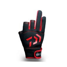 세손가락노출 울브스 F낚시장갑 BLACK GORE-TEX, 본상품