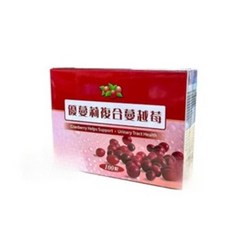 優蔓莉複合蔓越莓膠囊，私密呵護，告別難言之隱，女性健康首選, 1個, 100顆