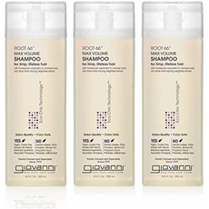 GIOVANNI 지오반니 루트 66 맥스 볼륨 샴푸, 250ml, 3개