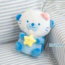 RIHO MARKET 娃娃抱枕 可愛動物造型手腕墊, 涼感手偶 抱海星