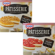 Dr.Oetker 닥터오트커 파티셰리 치즈케이크 (솔티드 카라멜 딸기 / 2종 택1) / 독일, 솔티드 카라멜, 1개, 500g