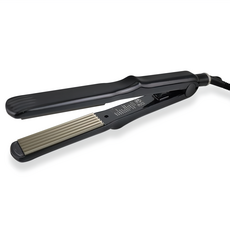 凱夢 玉米鬚夾 鈦合金面板 多段控溫 360度旋轉電線, 黑色, HR1230