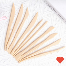 미술놀이 점토 찰흙 칼 클레이 도구 10종 세트, 점토도구 10종(아이보리색), 1