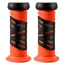 밸런스 자전거 핸들 커버 미끄럼 방지 고무 범용 스쿠터 핸드 그립 보호대 슬리브 액세서리, 오렌지, 1개