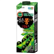 검은콩 두유 고칼슘 베지밀 950mlx12팩, 950ml, 12개
