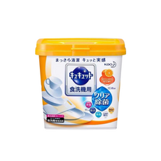 Kao 食洗機用洗碗精 橘油配方 深層清潔 各式洗碗機適用, 1盒