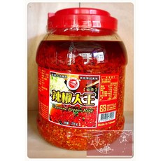 大榮 辣椒大王 全素辣椒醬, 1個, 超商取貨付款，只能 1罐，2罐無法寄出
