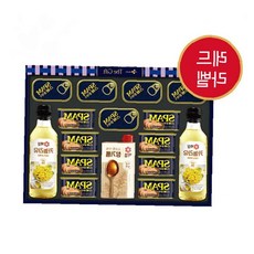 명절 선물 세트 3세트 통조림 햄 레드라벨 식용유 카놀라유 참기름 추석 설날, 1개