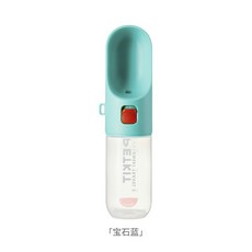 펫킷 반려동물 휴대용 물통 400ml A, 1개, 블루