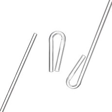 네오 유닛 U클립 P클립 모음 CO2 확산기 에어호스 정리 에어스톤, 3.P클립 M사이즈, 1개