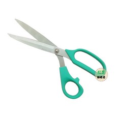 縫紉用剪刀 裁布剪刀 9吋/8吋 粉/綠兩色, 1個, 902-80(8吋)  綠