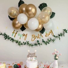 네이처 생일파티 풍선세트 홈파티 홈데코 집꾸미기, 네이처생일파티(122)