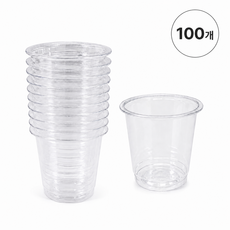 플라스틱 소주잔 60ml 2온스 일회용 소주컵, 1개, 100개