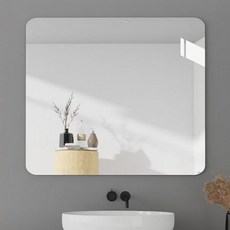 온더벨라 붙이는 아크릴거울 안전거울 스티커거울, 사각 50*50, 1개