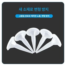 실리콘 절단기 노즐 도구 펜치 커팅기 가위 컷팅기 호스 튜브, 1개, 화이트 플라스틱 20개, 기본 색상