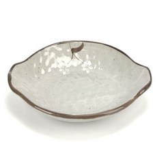 도자기 반찬기 타원형접시 도자기접시 한식그릇, 로코 설화 배타원구프