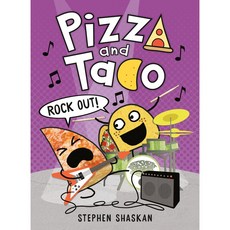 Pizza and Taco: Rock Out! (精裝本)(Book 5) 圖畫小說, 詳見詳細資訊