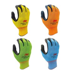 쓰리엠 컴포트 그립 장갑 L, 스카이블루, 10개