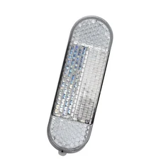 Xiaomi Mi 전기 스쿠터 1S Pro M365 프론트 튜브 야간 경고 자전거 오토바이 부품에 대한 ABS 반사, 01 1 pcs