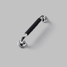 욕실 화장실 계단 난간 지지대 안전 스텐 손잡이, 1개, 30cm 블랙