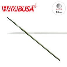 하야부사 체인톱야스리 야스리 체인톱날 연마공구 줄, 1개, 4.8mm