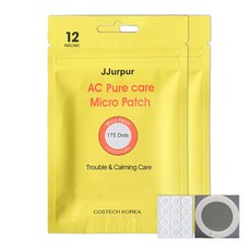 여드름 트러블 피부진정 마이크로패치 12p 14mm, 2개, 12개입