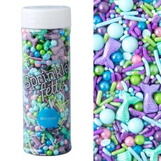 스위츠 인디드 스프링클 인어 식용 스프링클 믹스 케이크 Sweets Indeed Sprinkles Mermaid Edible Sprinkle Mix Perfect for