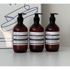 샴푸공병 역류방지펌프 욕실디스펜서 샴푸병 샴푸용기 공병 500ml, 투명500ml_트리트먼트(린스)라벨, 1개