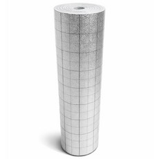 열반사단열재 5M 접착식 양면은박 결로방지 은박단열 캠핑매트 바닥보온, 은색