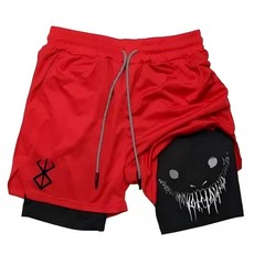 남여공용 트레이닝반바지 2in1반바지