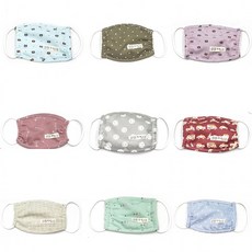 빨아쓰는 순면 아동 마스크 유치원 어린이집 기침 감기 먼지 다회용 방한 마스크, 상품선택, 마스크 스마일 핑크, 마스크 스마일 핑크