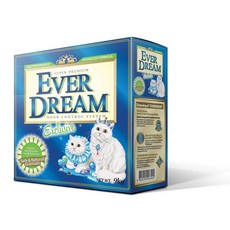 EVER DREAM 韓國藍貓 速凝結礦砂 活性碳配方, 1個, 強效抗菌(綠標),單盒9KG, 9kg, 強效抗菌(綠標).