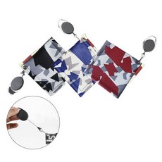 더이케이 SMJ 방수릴와이어 컬러홀릭골프공타월 필드수건릴포함 WC1E75E, 1개, 컬러홀릭타월 레드