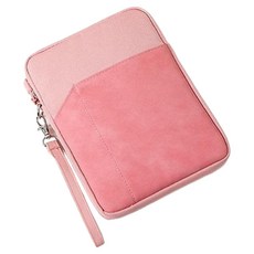 灰色手提平板電腦包，防震耐磨保護套，商務簡約時尚款, 粉色, 1個, 8吋