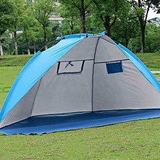블루 그늘막텐트 캠핑그늘막 나들이텐트 여름텐트, 본상품선택