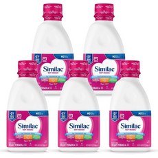 씨밀락 소이 이소밀 식물성 단백질 유아 액상분유 946ml, 5개