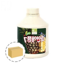 파인애플원액 파인애플베이스 카페재료 음료재료 음료베이스, 옵션명, 1L